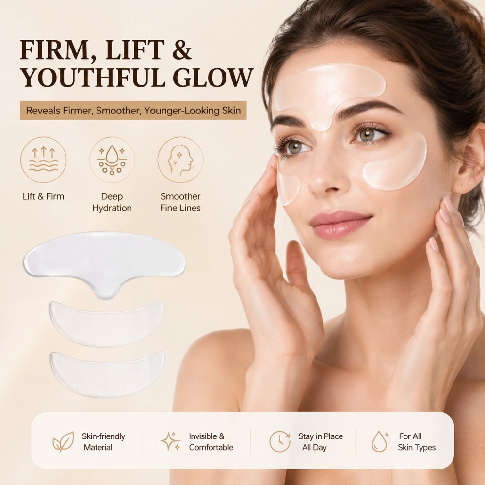 Skincare Viral Tiktok - Patch anti-rides réutilisable pour le front,