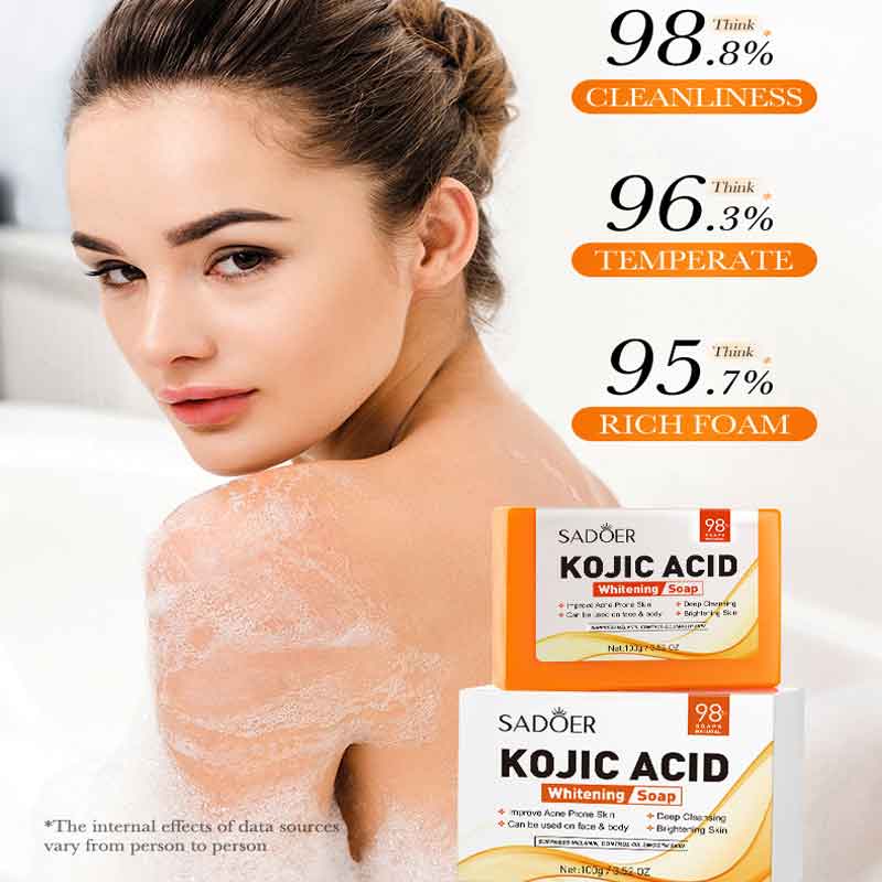 Savon blanchissant fait à la m - Kojic Acid Soap avis et prix