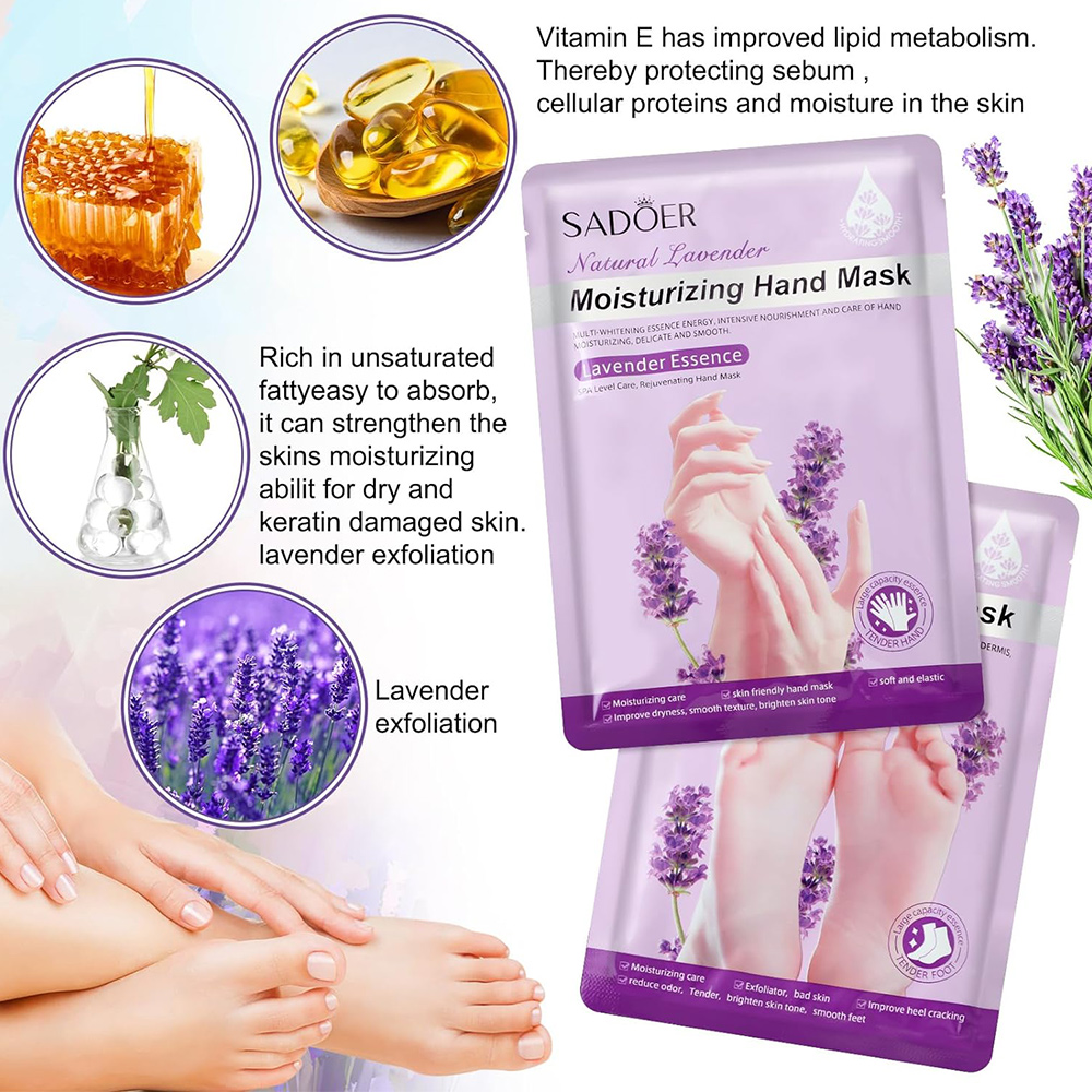 1-20 paires exfoliant pieds ma - Skincare Viral Tiktok avis et prix