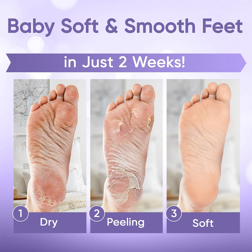1-20 paires exfoliant pieds ma - Skincare Viral Tiktok avis et prix