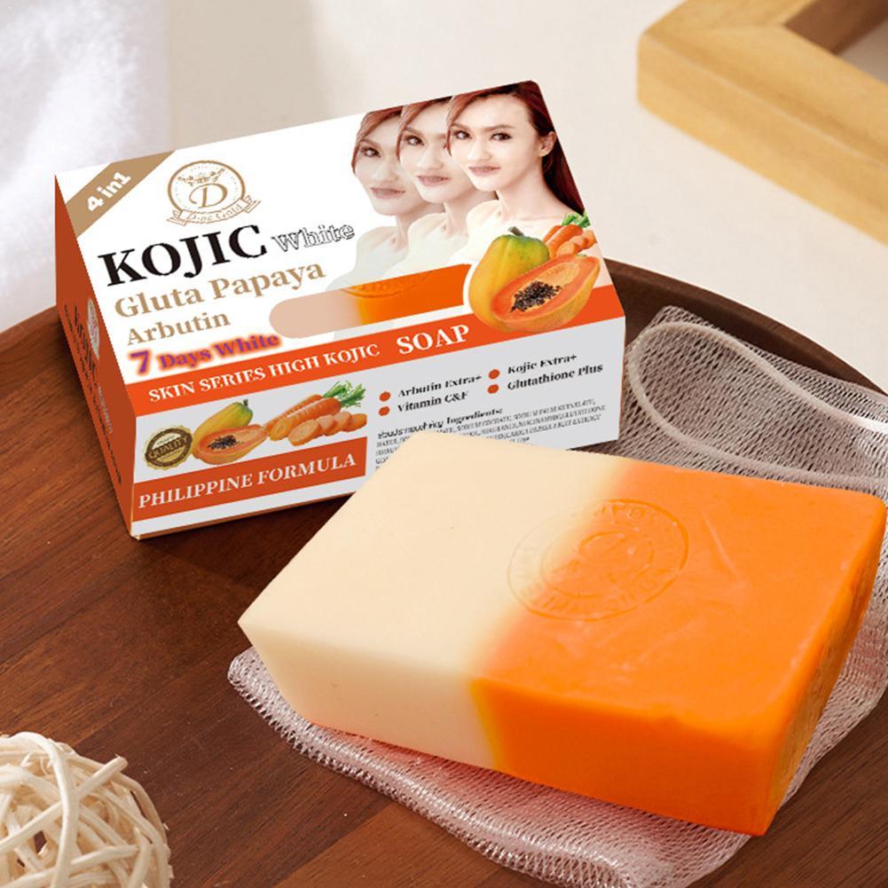 Savon fait main au papaye et a - Kojic Acid Soap avis et prix