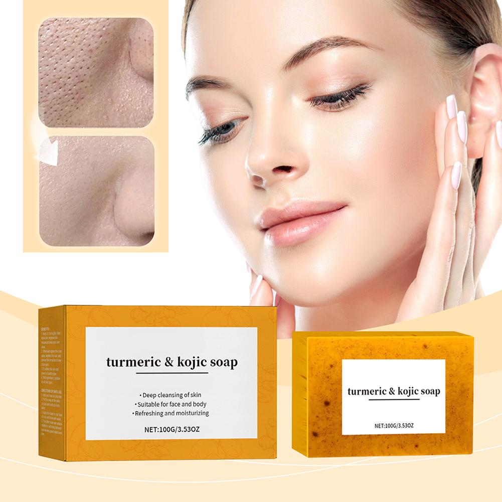 Savon fait à la main au curcum - Kojic Acid Soap avis et prix
