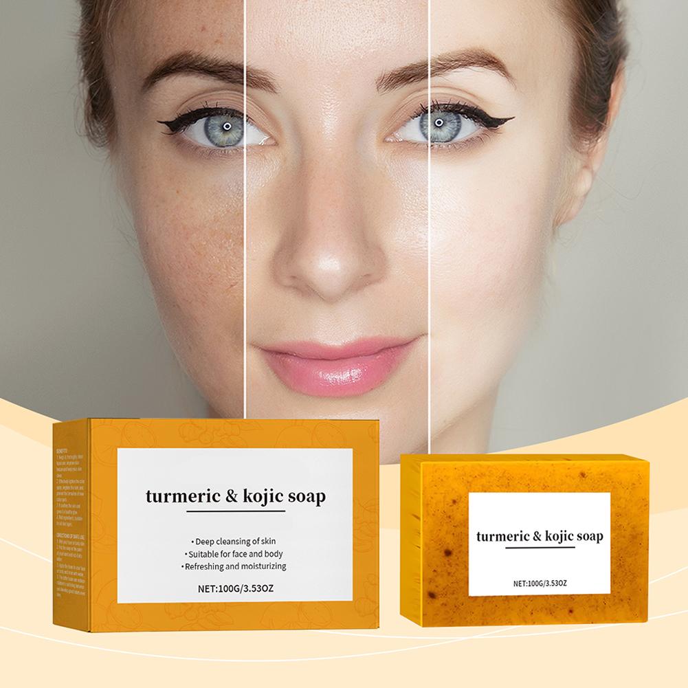 Savon fait à la main au curcum - Kojic Acid Soap avis et prix